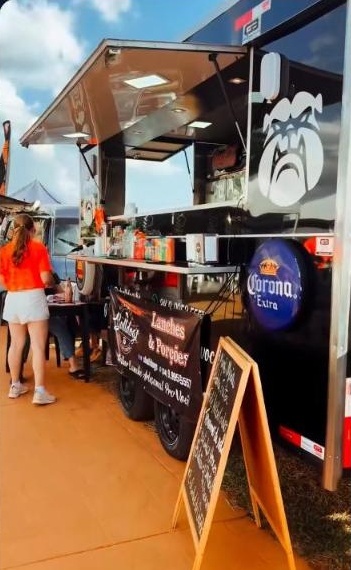 Food truck do Bulldog's no Zebu Run